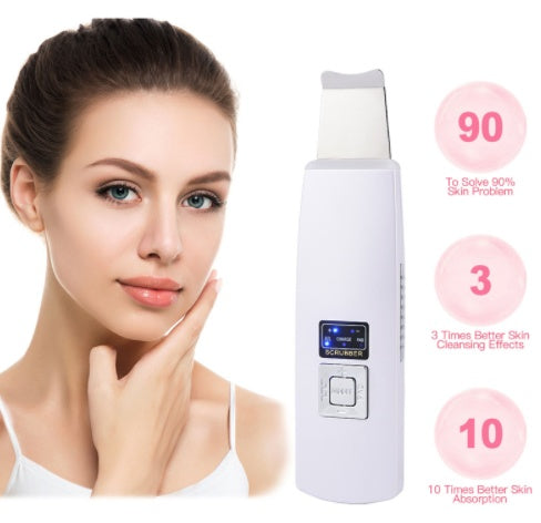 Ultrasonic Skin Scrubber Blackhead Removal Tool
