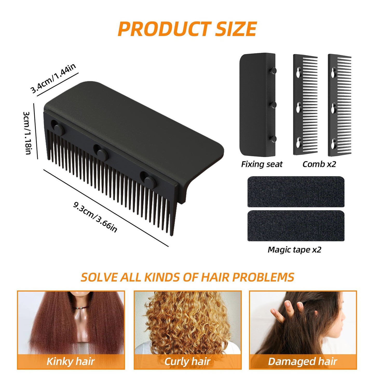 2 in 1 Hair Dryer Rotating Brush Styler
