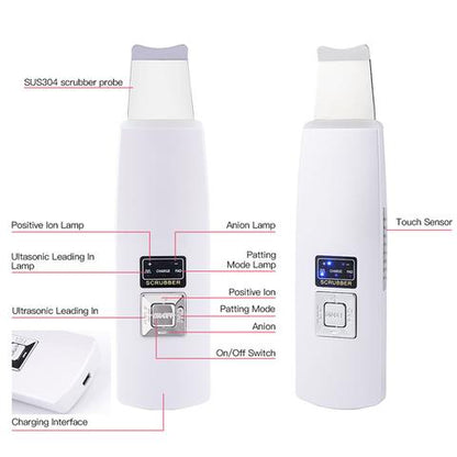 Ultrasonic Skin Scrubber Blackhead Removal Tool