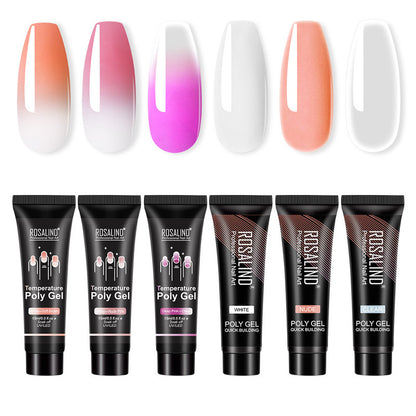 Multi Color Solid Nail Modeling Gel