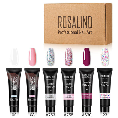Multi Color Solid Nail Modeling Gel