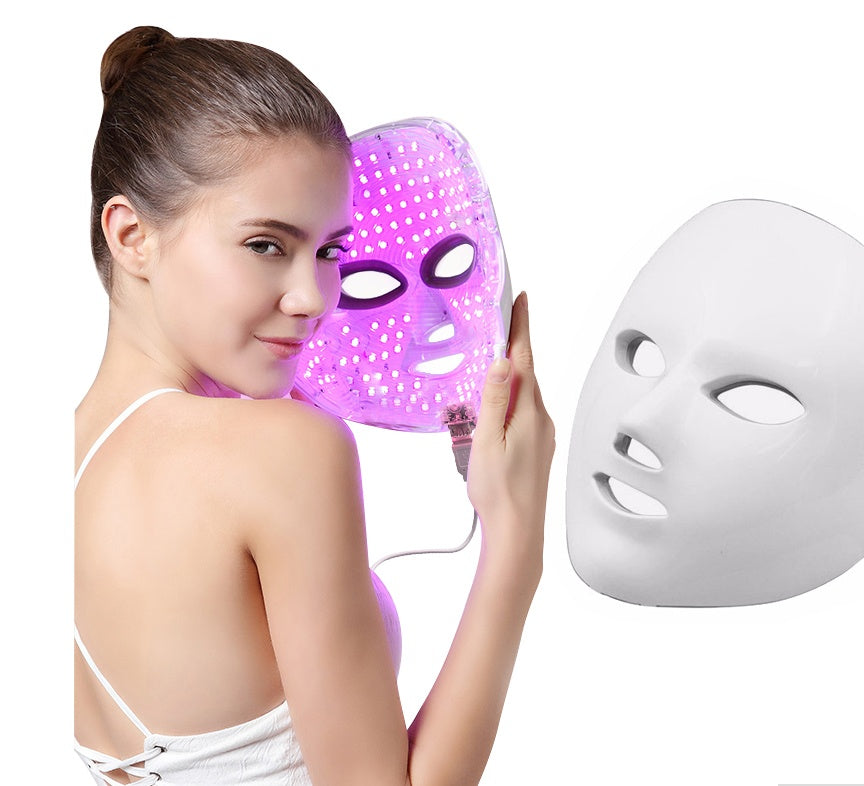 LED Facial Beauty Light Therapy Device