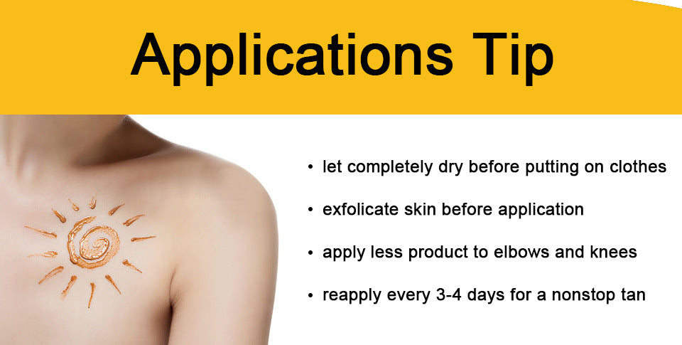 Hydrating Self Tanning Body Lotion Cream