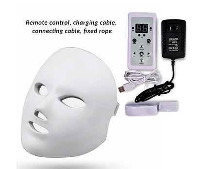 LED Facial Beauty Light Therapy Device