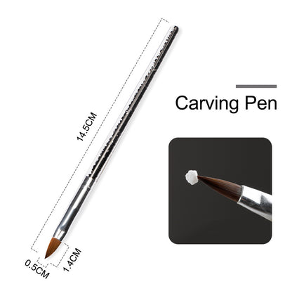 Professional Acrylic Nail Powder System Kit