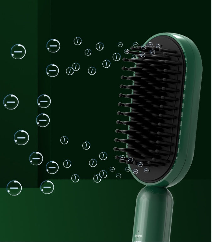 Hair Straightener Brush Styling Tool