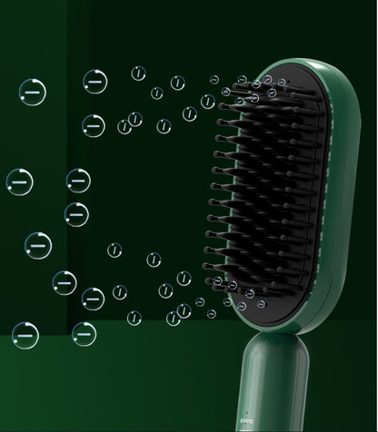 Hair Straightener Brush Styling Tool