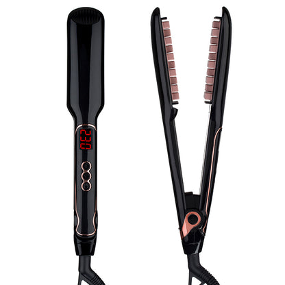 Fluffy Hair Straightening Styling Brush