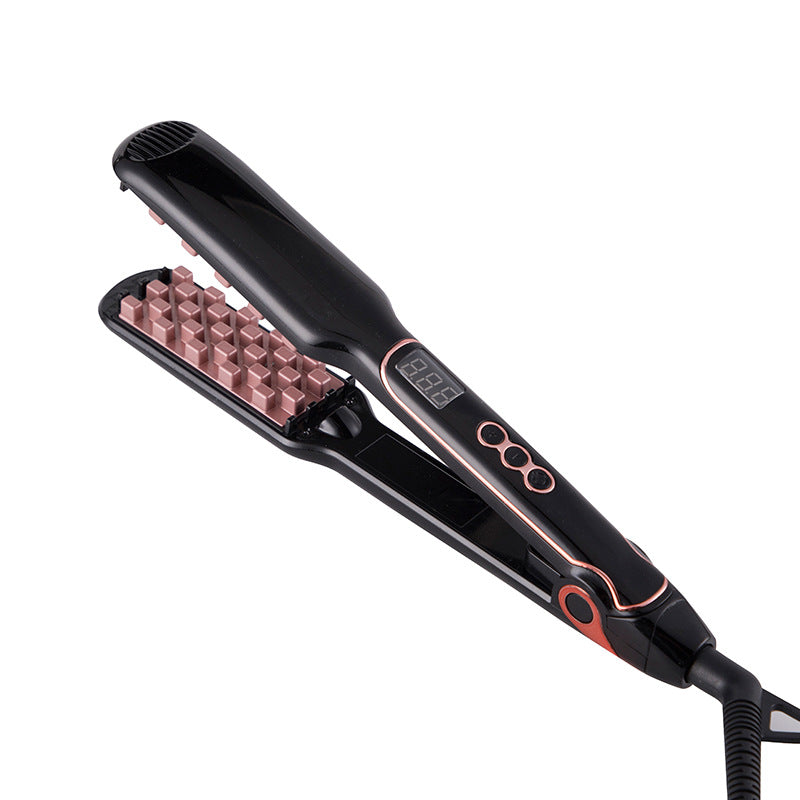 Fluffy Hair Straightening Styling Brush
