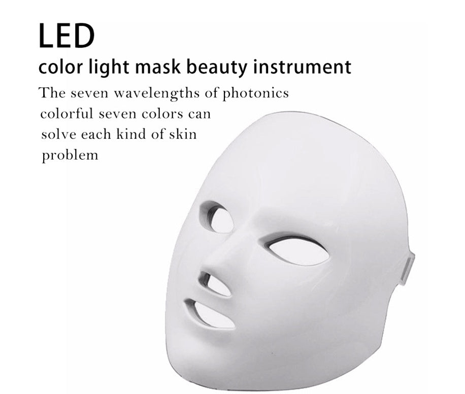 LED Facial Beauty Light Therapy Device