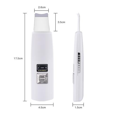 Ultrasonic Skin Scrubber Blackhead Removal Tool