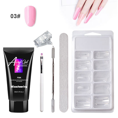 Painless Crystal Gel Nail Extension Kit
