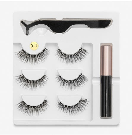 Magnetic False Eyelashes Natural Volume Pair