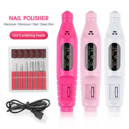 Electric Nail Drill Pen Art Tool