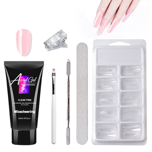 Painless Crystal Gel Nail Extension Kit