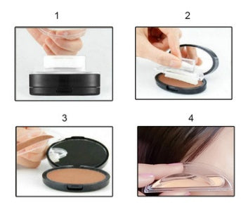 Waterproof Eyebrow Stamp Stencil Kit