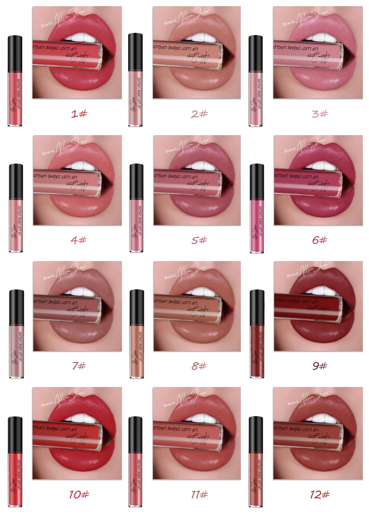 Silky Cream Texture Lip Gloss Glaze
