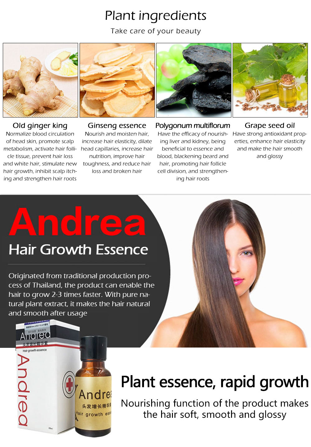 Keratin Hair Growth Anti-Loss Treatment Serum