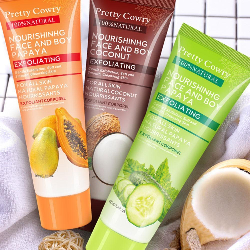 Cucumber Coconut Papaya Exfoliating Gel Cleanser