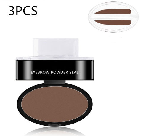 Waterproof Eyebrow Stamp Stencil Kit